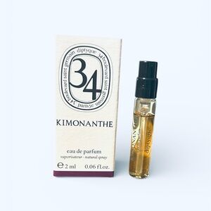 Diptyque 34 Boulevard Kimonanthe 2ml Mini Sample Size Vial NEW